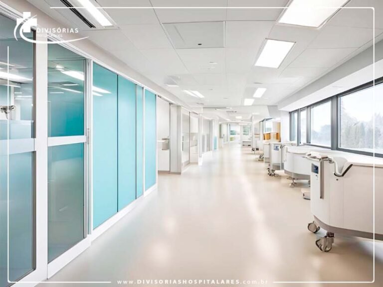 divisórias para ambulatório hospitalar