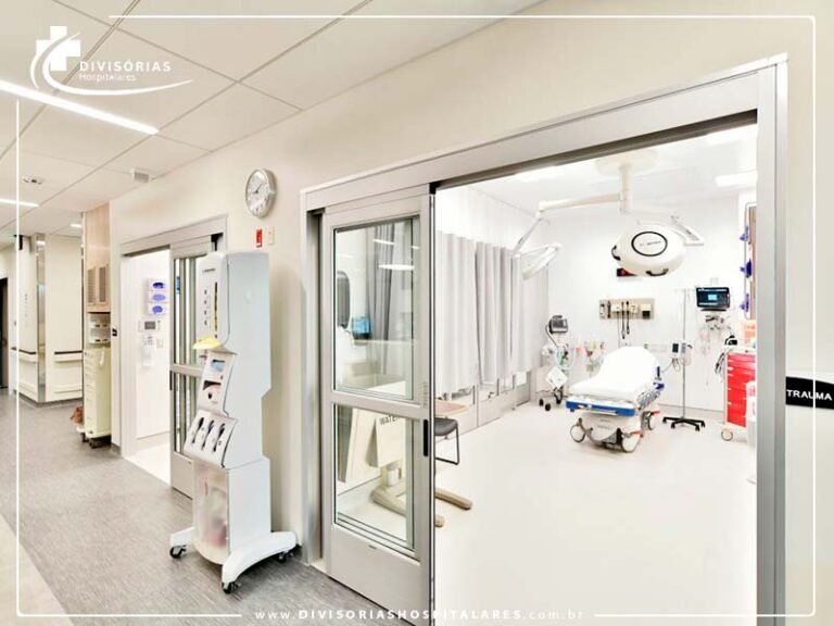divisórias para pronto socorro hospitalar